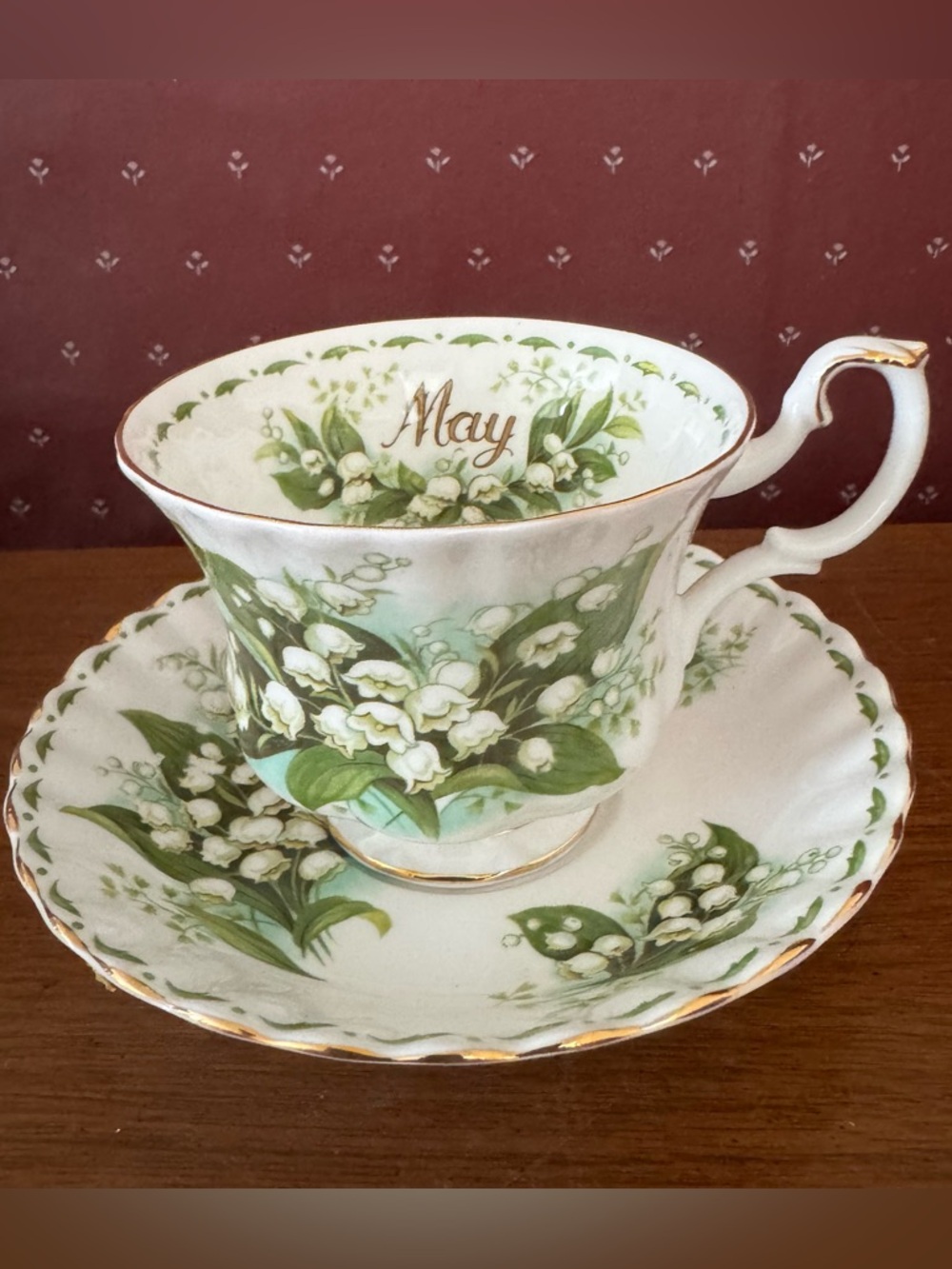 Royal Albert “May” Teacup and Saucer